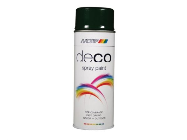 Deco Spray Paint High Gloss RAL 6009 Fir Green 400ml PKT01633