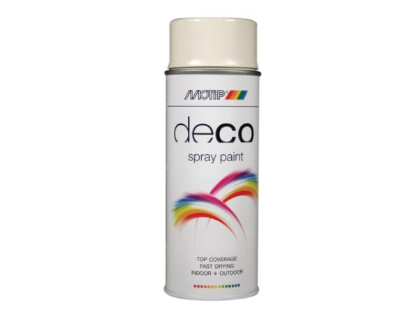 Deco Spray Paint High Gloss RAL 9002 Grey White 400ml PKT01696