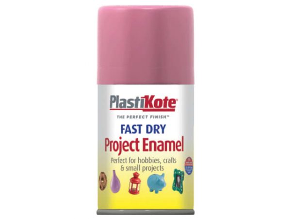 Fast Dry Enamel Aerosol Hot Pink 100ml PKT115S