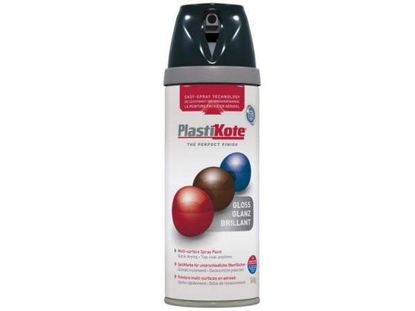 Twist & Spray Gloss Black 400ml PKT21100