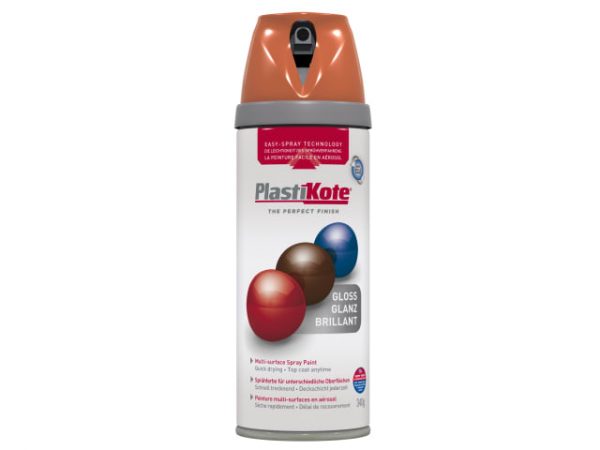 Twist & Spray Gloss Orange 400ml PKT21106