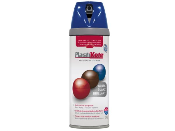 Twist & Spray Gloss Pacific Blue 400ml PKT21111