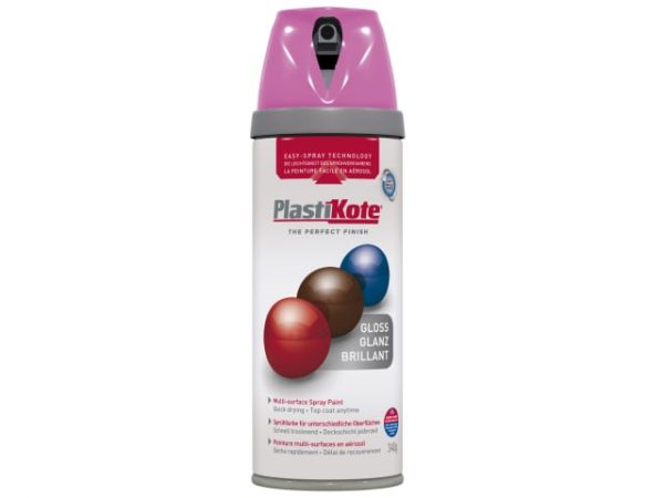 Twist & Spray Gloss Pink Burst 400ml PKT21113