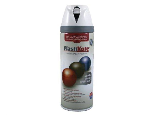 Twist & Spray Gloss Pure Brilliant White 400ml PKT21122