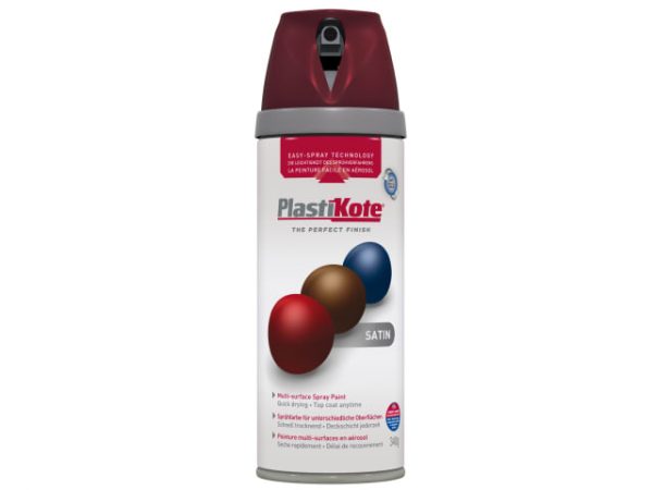 Twist & Spray Satin Wine Red 400ml PKT22105