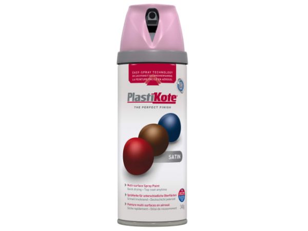 Twist & Spray Satin Cameo Pink 400ml PKT22107