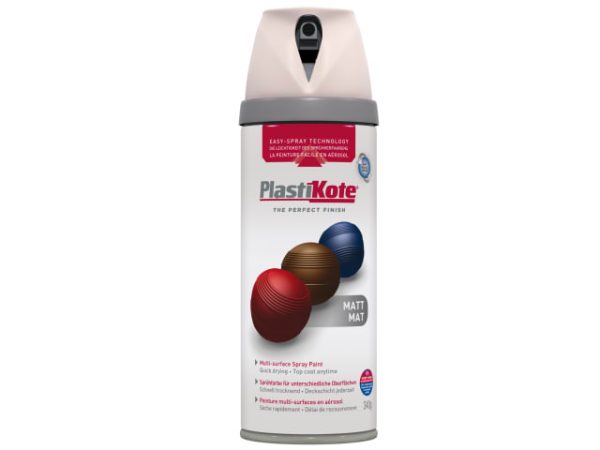 Twist & Spray Matt Antique White 400ml PKT23103