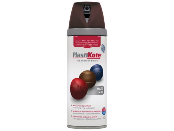 Twist & Spray Matt Chocolate 400ml PKT23106