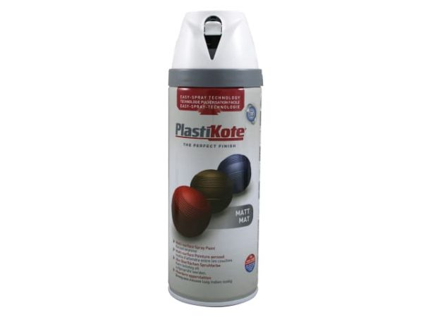 Twist & Spray Matt Pure Brilliant White 400ml PKT23112