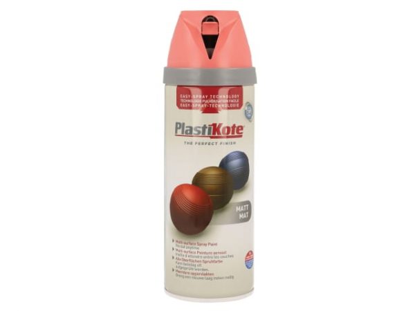 Twist & Spray Matt Dusty Coral 400ml PKT23115