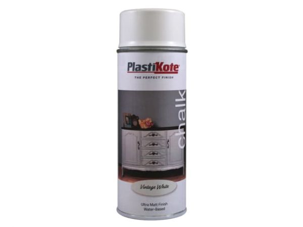 Chalk Finish Spray Vintage White 400ml PKT27100