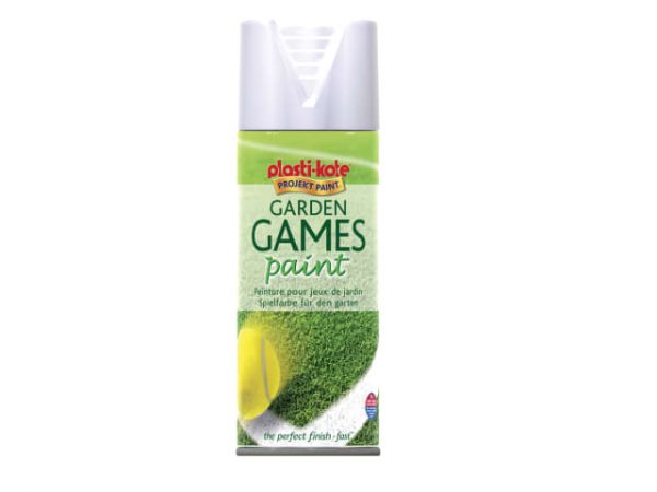 Garden Games Spray Paint White 400ml PKT4376