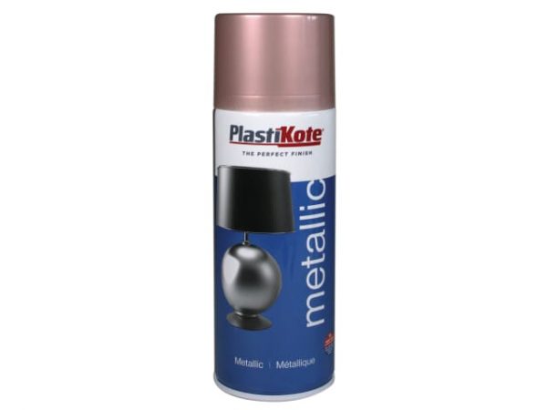 Metallic Spray Rose Gold 400ml PKT4405
