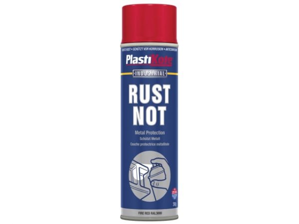 Rust Not Spray Matt Red 500ml PKT786