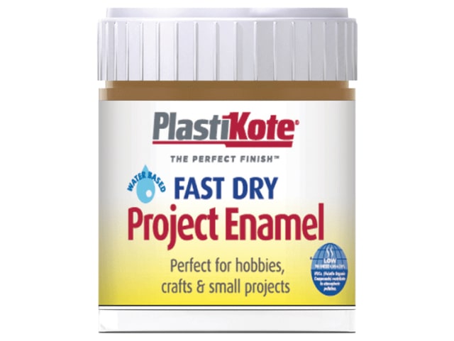 Fast Dry Enamel Paint B17 Bottle Nut Brown 59ml PKTB17W