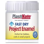 Fast Dry Enamel Paint B30 Bottle Silver Aluminium 59ml PKTB30W