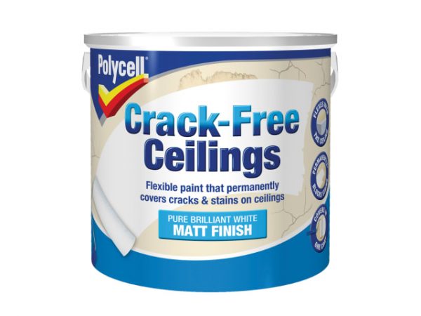 Crack-Free Ceilings Smooth Matt 2.5 litre PLCCFCSM25L