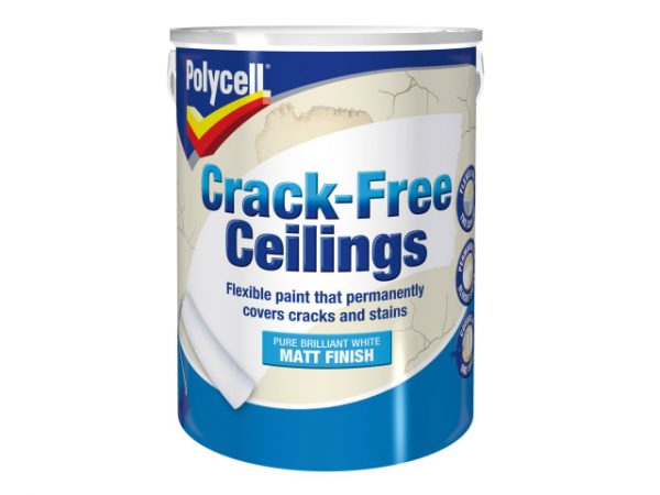 Crack-Free Ceilings Smooth Matt 5 litre PLCCFCSM5L