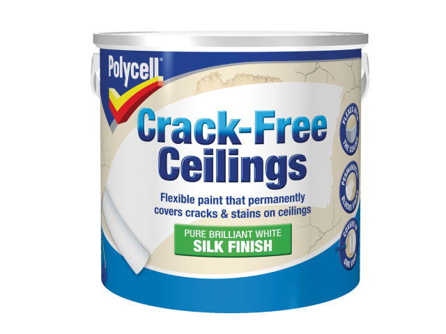 Crack-Free Ceilings Smooth Silk 2.5 litre PLCCFCSS25L