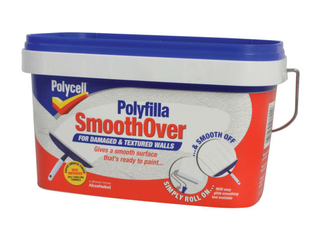 SmoothOver Damaged / Textured Walls 2.5 litre PLCSODTW25L