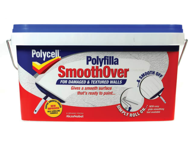 SmoothOver Damaged / Textured Walls 5 litre PLCSODTW5L