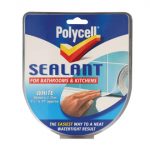 Sealant Strip Kitchen / Bathroom White 41mm PLCSSBKWH41