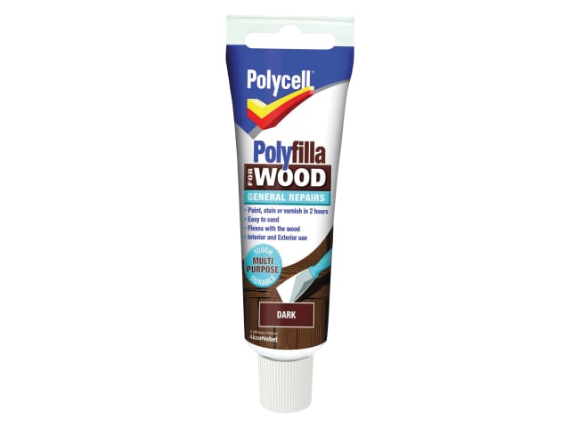 Polyfilla For Wood General Repairs Tube Dark 330g PLCWGRD330