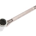 383B Scaffold Spanner Stainless Steel Bi-Hex 7/16in W Flat Handle PRI383B