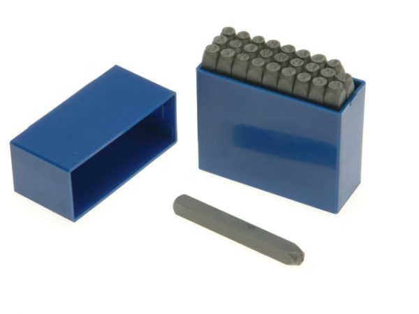 181- 12.0mm Set of Letter Punches 1/2in PRIL12