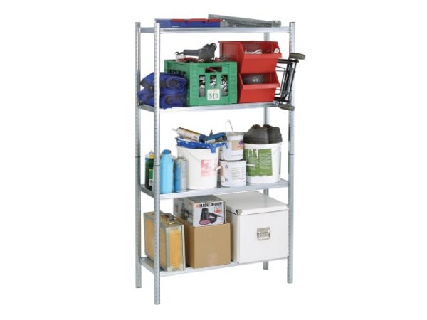 S450-31 Galvanised Shelving with 4 Shelves RAA135580