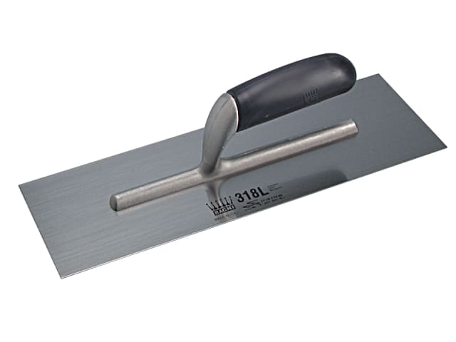 R318L Plasterer's Finishing Trowel Plastic Handle 14 x 4.3/4in RAG318L