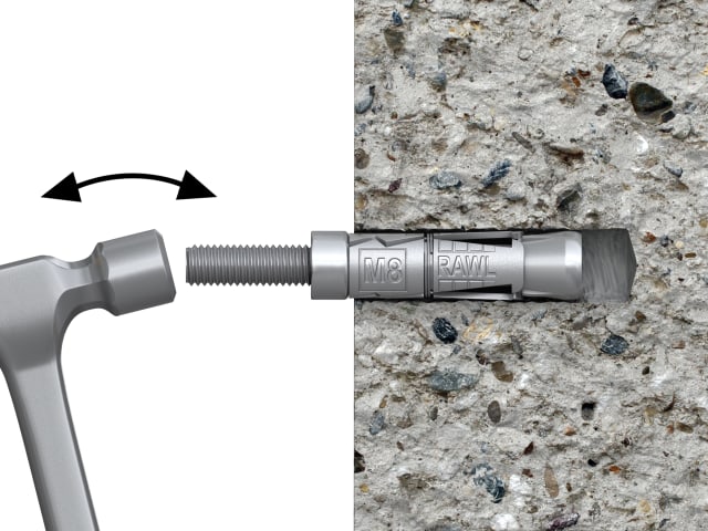 Rawlbolt® Projecting Bolt M6/10P (Bag 5) RAWM610PB - Image 4