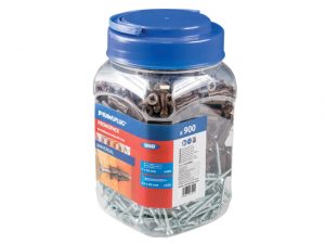Brown UNO® Plugs & Screws in Jar (450 Plugs + 450 Screws) RAWRC1UNOBRN
