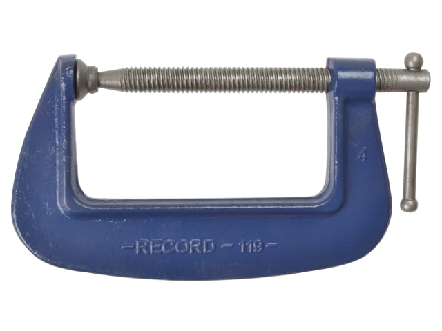 119 Medium-Duty Forged G-Clamp 50mm (2in) REC1192