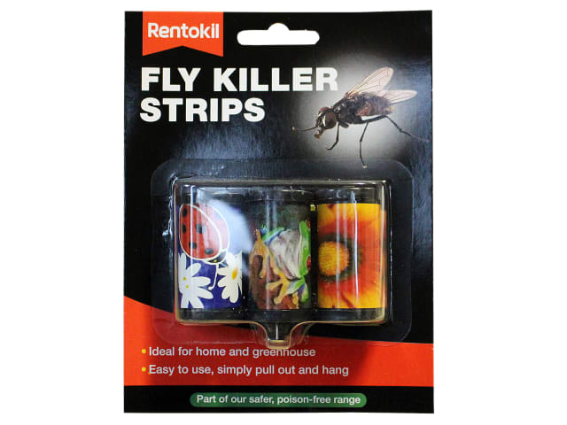 Fly Killer Strips Pack of 3 RKLFF105 - Image 4