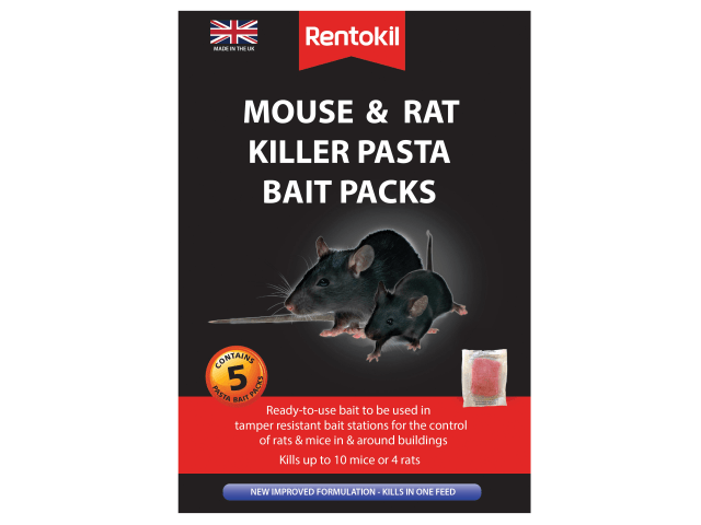 Mouse & Rat Killer Pasta Bait (Sachets 5) RKLFMR51