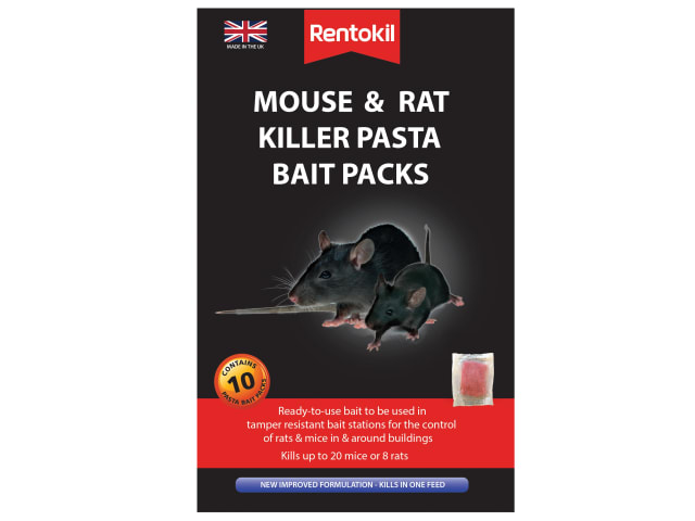 Mouse & Rat Killer Pasta Bait (Sachets 10) RKLFMR52