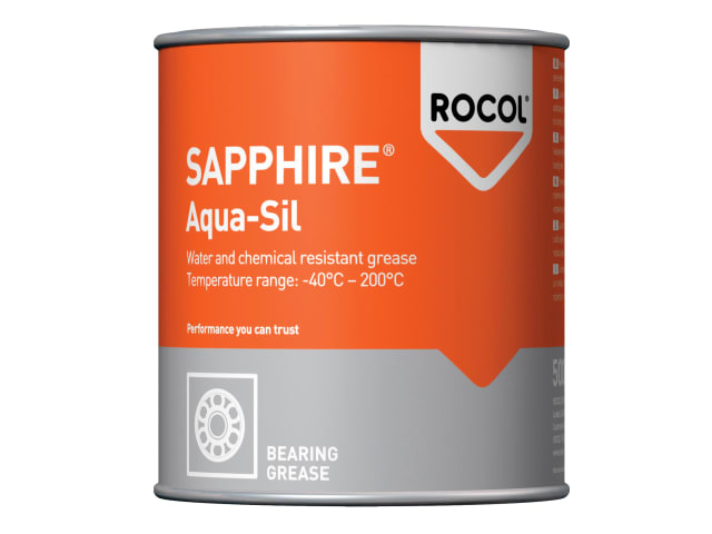SAPPHIRE® Aqua-Sil Bearing Grease Tin 500g ROC12253