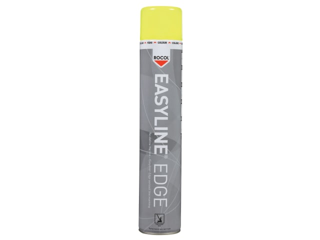 EASYLINE® Edge Line Marking Paint Hi-Vis Yellow 750ml ROC47009