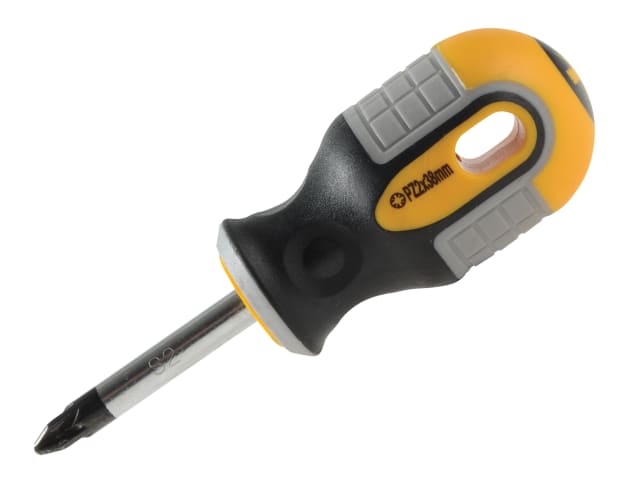 Stubby Screwdriver Pozidriv Tip PZ2 x 38mm ROU22153 - Image 2