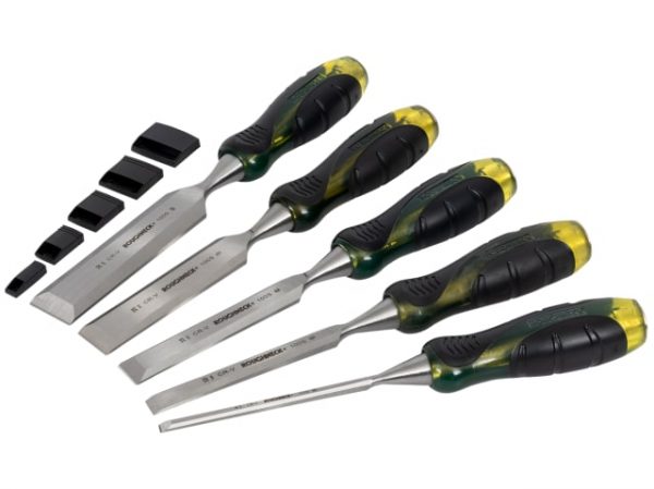 Professional Bevel Edge Chisel Set -  5 Piece ROU30175