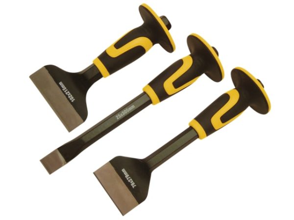 Chisel & Bolster 3 Piece Set 76 x 254mm 70 x 216mm & 254 x 25mm ROU31993