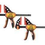 Ratcheting Bar Clamp & Separator 152mm (6in) Twin Pack ROU38252