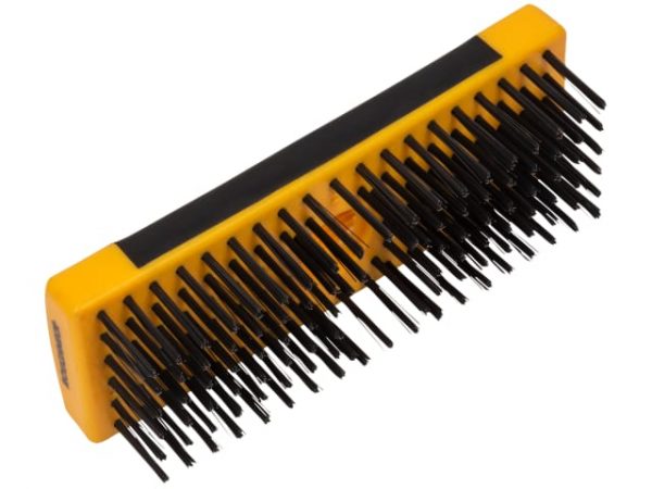 Heavy-Duty Scrub Brush Soft Grip 200mm (8in) NO Handle ROU52060