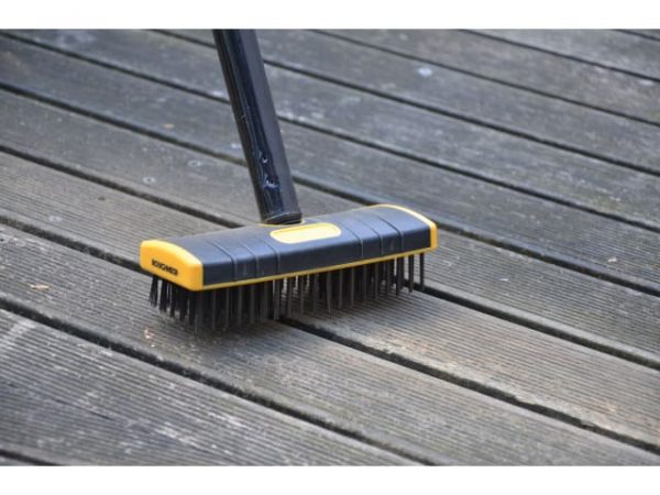Heavy-Duty Scrub Brush Soft Grip 200mm (8in) NO Handle ROU52060 - Image 3