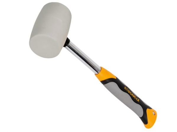 Non-Marking White Rubber Mallet 454g (16oz) ROU61216