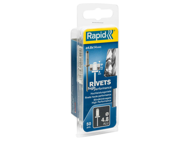 High Performance Rivets 4.8 x 14mm Blister of 50 RPD5000389 - Image 4