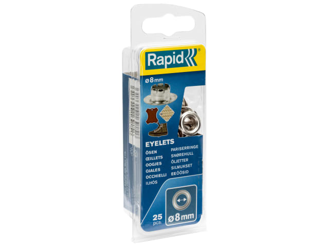 Eyelets 8mm Pack of 25 RPD5000411 - Image 2