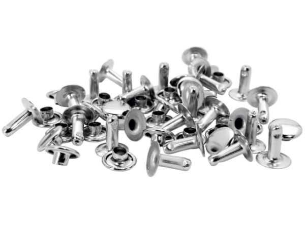 Tubular Rivets 8 x 3 x 9mm Cap 3 x 8mm (Pack of 25) RPD5000415
