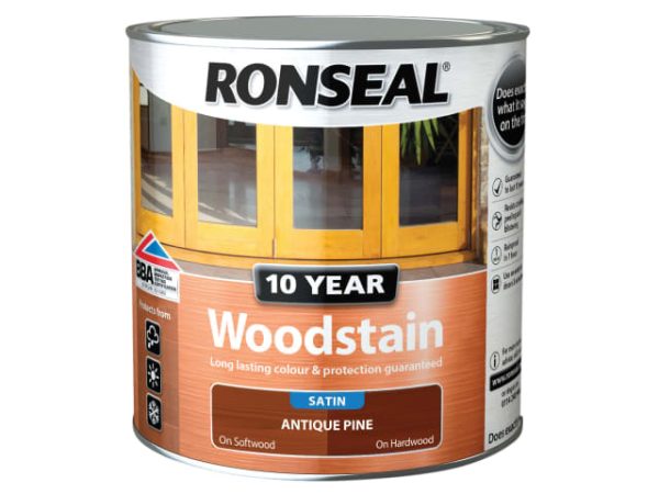 10 Year Woodstain Antique Pine 2.5 litre RSL10WSAP25L